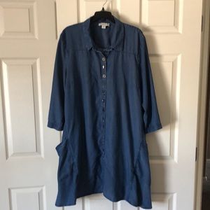 Denim dress